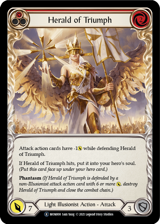 Herald of Triumph (Red) [U-MON008] Unlimited Edition Normal