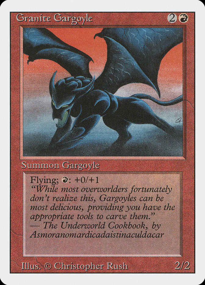 Granite Gargoyle [Revised Edition], MTG Single - Gamers Grove