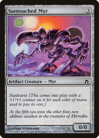 Suntouched Myr [Fifth Dawn], MTG Single - Gamers Grove