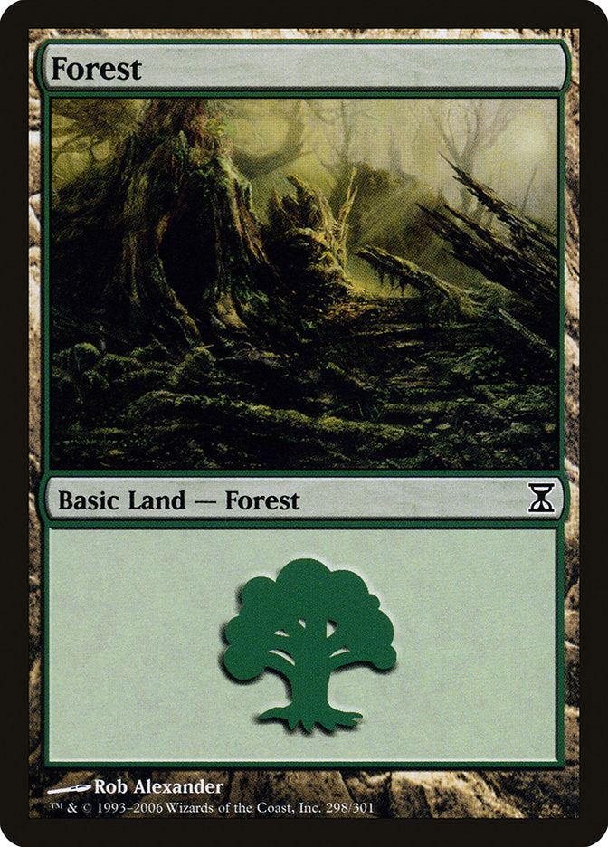 Forest (298) [Time Spiral], MTG Single - Gamers Grove