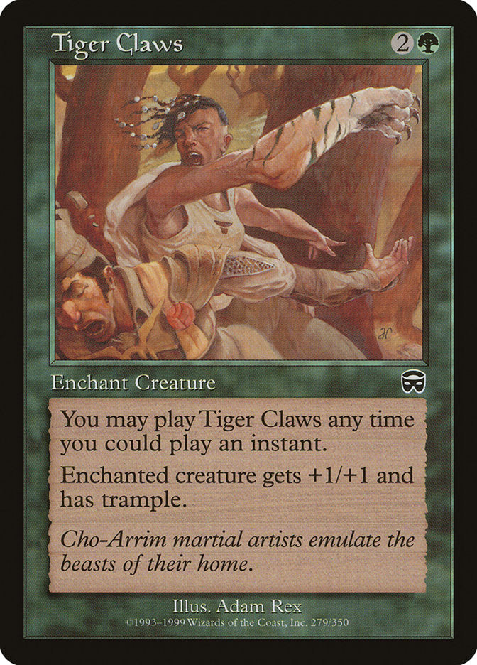 Tiger Claws [Mercadian Masques], MTG Single - Gamers Grove