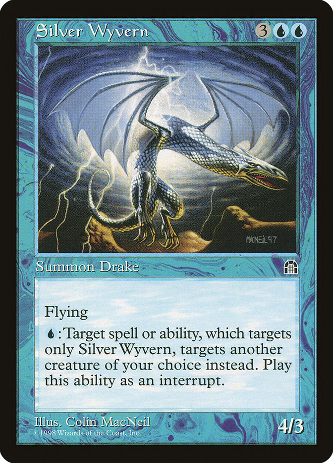 Silver Wyvern [Stronghold], MTG Single - Gamers Grove