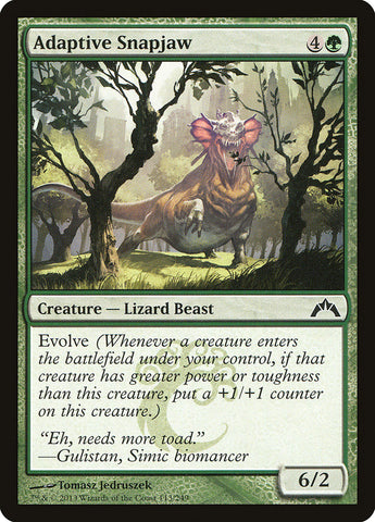 Adaptive Snapjaw [Gatecrash], MTG Single - Gamers Grove