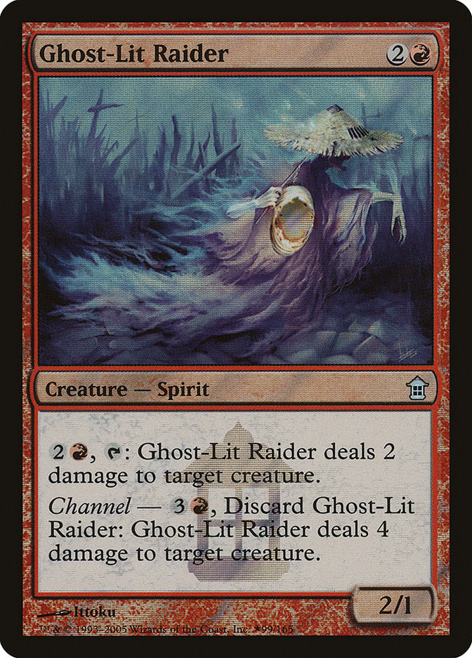 Ghost-Lit Raider [Release Events], MTG Single - Gamers Grove