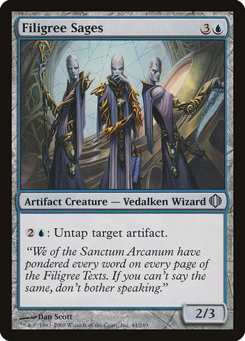Filigree Sages [Shards of Alara], MTG Single - Gamers Grove