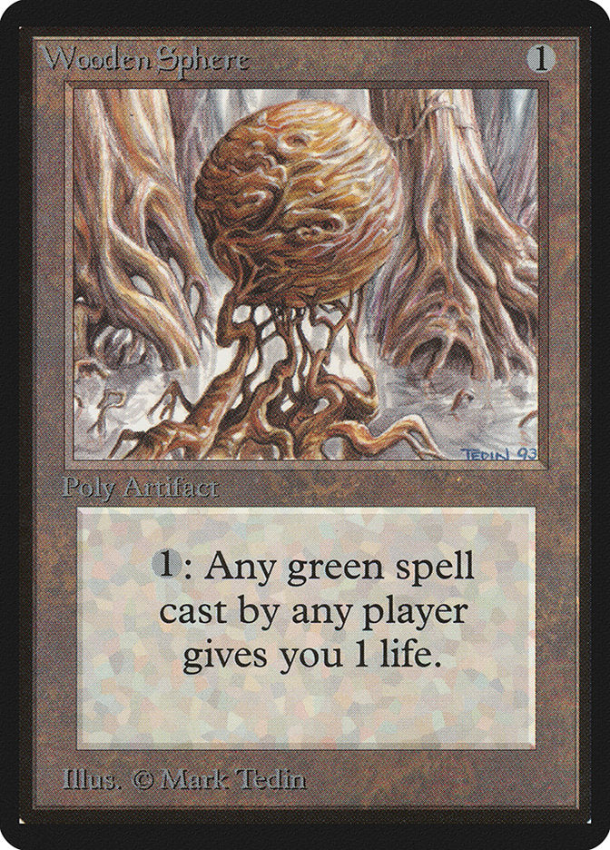 Wooden Sphere [Limited Edition Beta], MTG Single - Gamers Grove