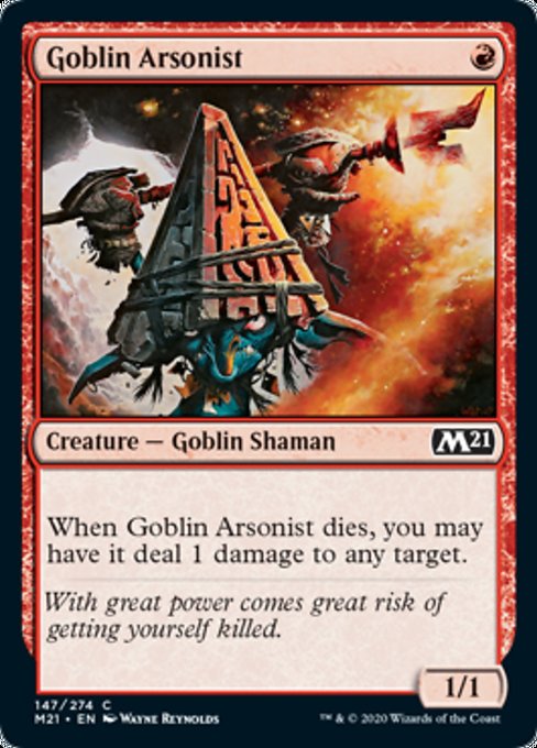 Goblin Arsonist [Core Set 2021]