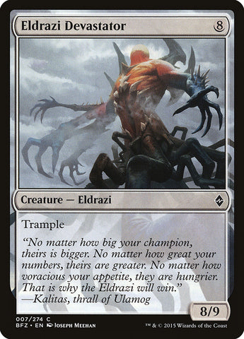 Eldrazi Devastator [Battle for Zendikar], MTG Single - Gamers Grove