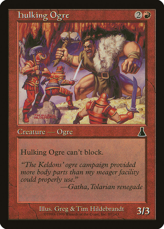 Hulking Ogre [Urza's Destiny], MTG Single - Gamers Grove