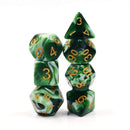 Resin RPG Dice Set - Jadeite