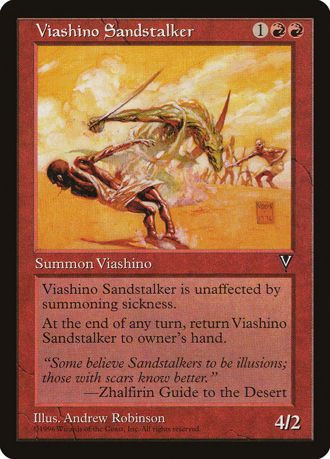 Viashino Sandstalker [Visions], MTG Single - Gamers Grove