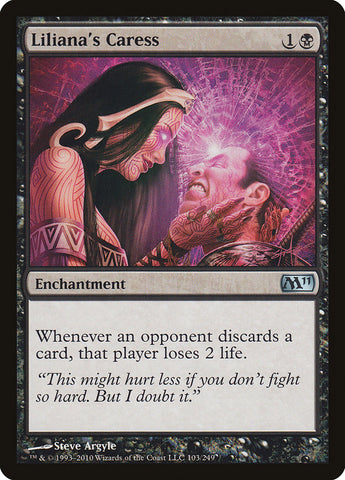 Liliana's Caress [Magic 2011], MTG Single - Gamers Grove