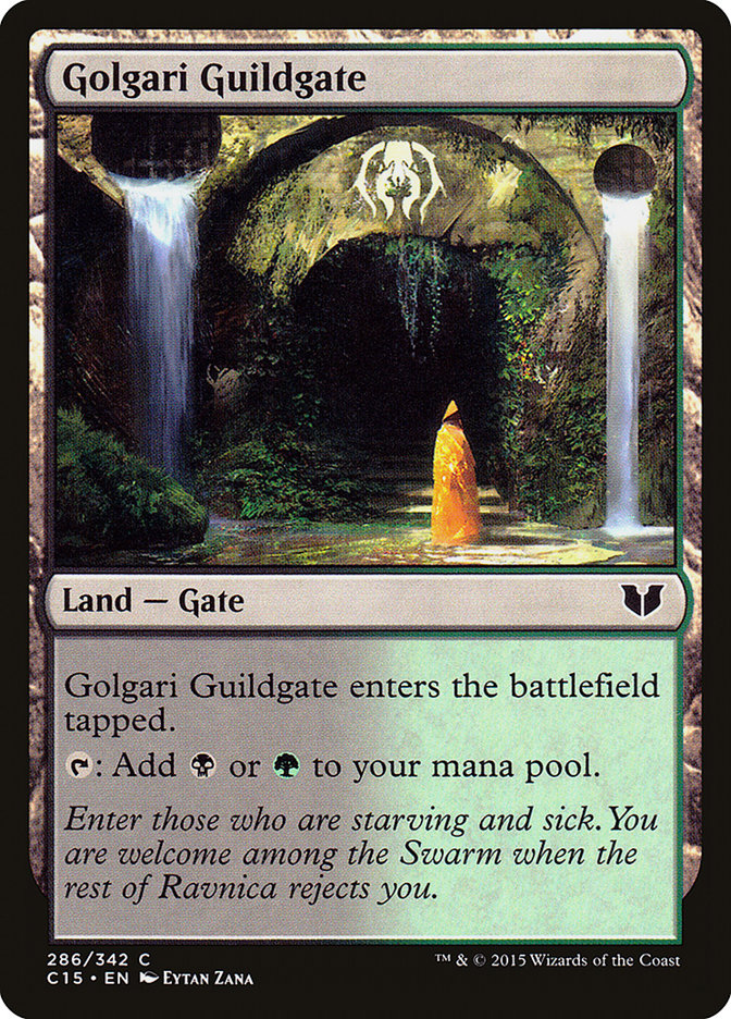 Golgari Guildgate [Commander 2015], MTG Single - Gamers Grove