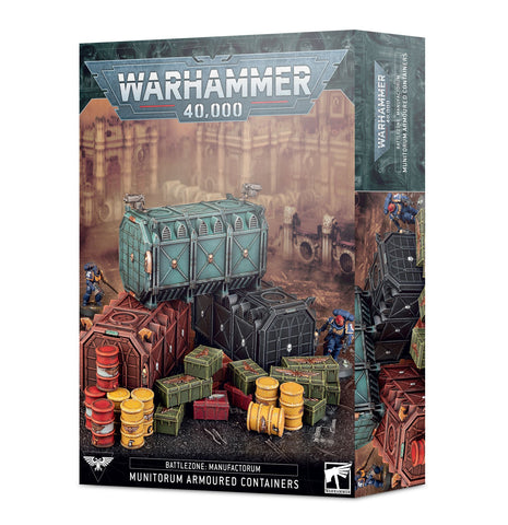 Warhammer 40K: Battlezone Manufactorum - Munitorum Armoured Containers