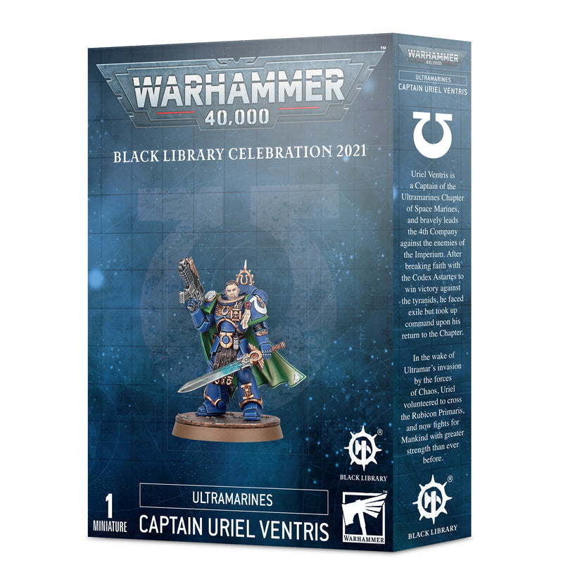 Warhammer 40K: Ultramarines Captain Uriel Ventris (Black Library Celebration Day)
