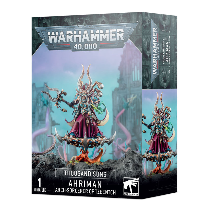 Warhammer 40K: Thousand Sons - Ahriman Arch-Sorcerer of Tzeentch