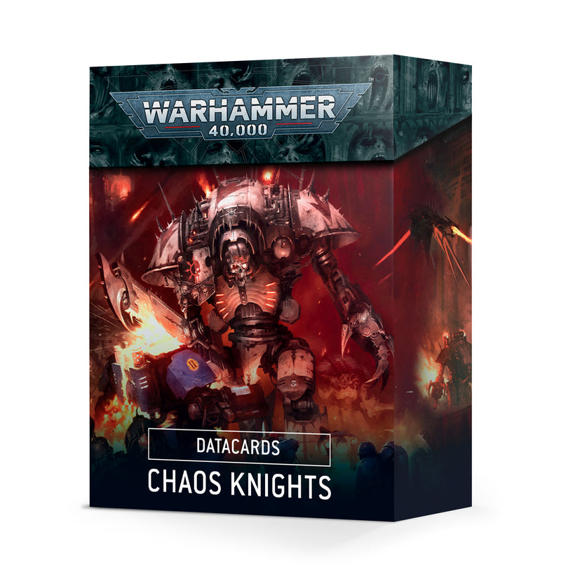 Warhammer 40K: Chaos Knights - Datacards