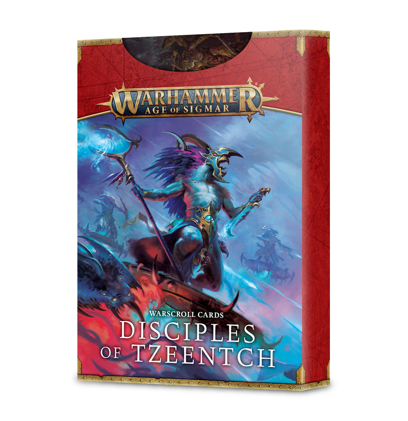 Age of Sigmar: Warscroll Cards - Disciples of Tzeentch