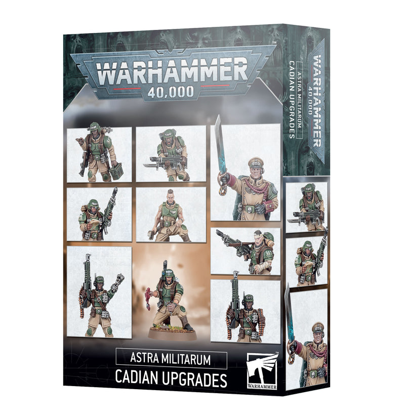 Warhammer 40K: Astra Militarum - Cadian Upgrades