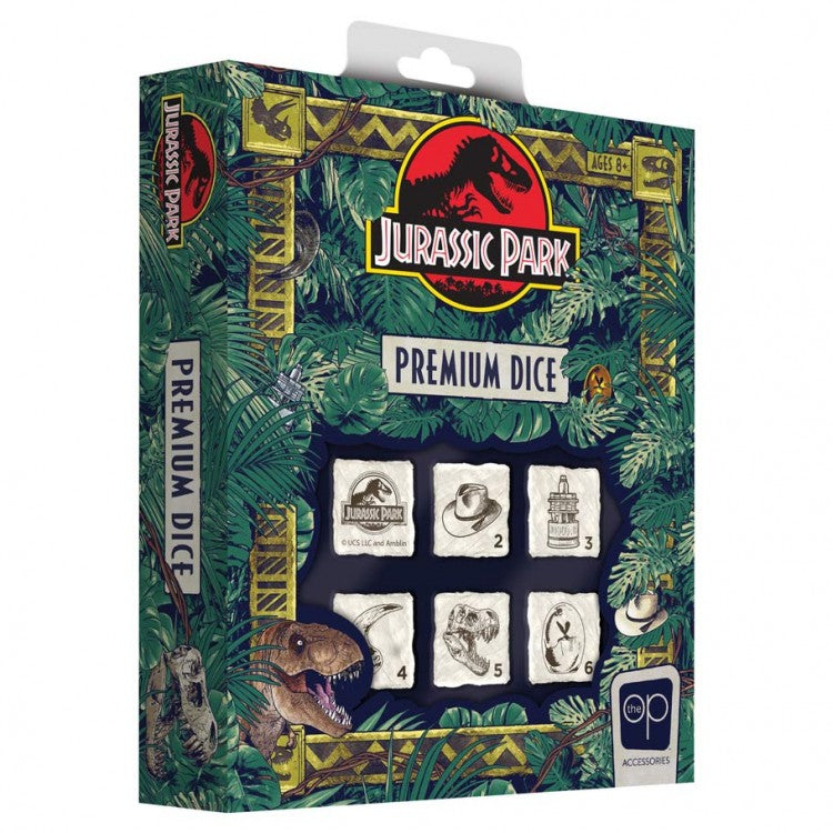 Premium Dice Set: Jurassic Park (Six d6)