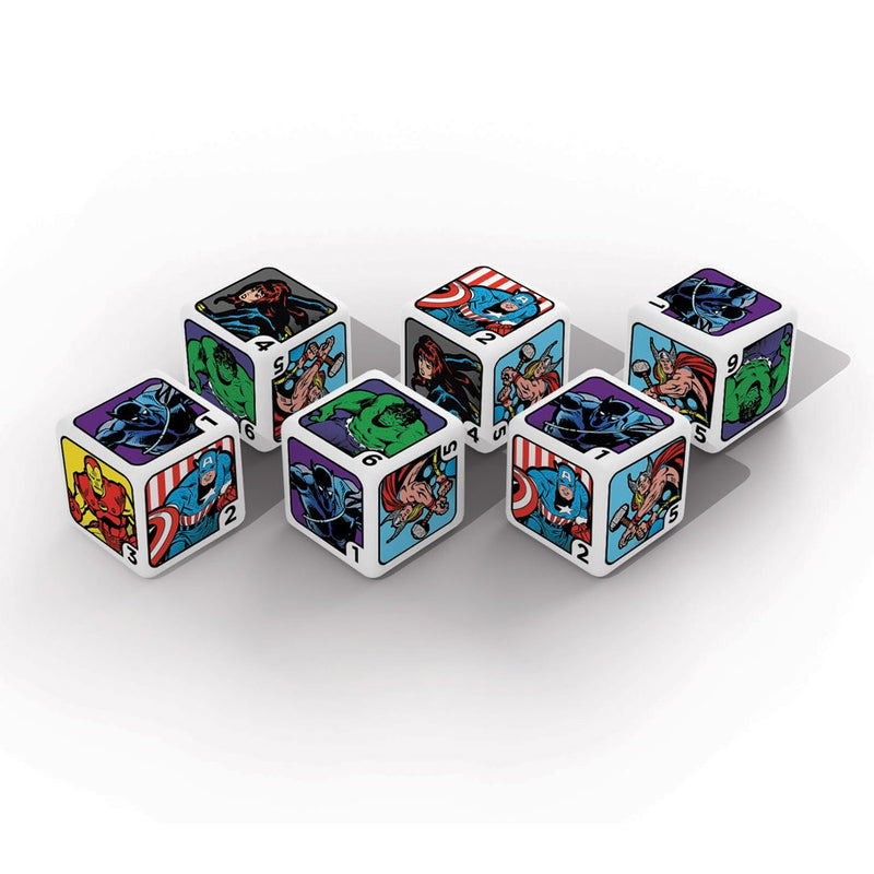 Dice Set: Marvel Avengers (Six d6)