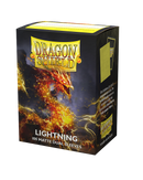 Dragon Shield Sleeves: Matte Dual - Lightning (100)