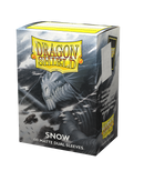 Dragon Shield Sleeves: Matte Dual - Snow (100)