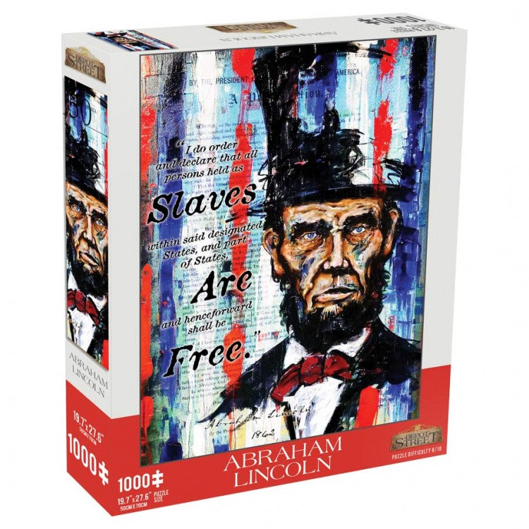 1000pc Puzzle: Abraham Lincoln