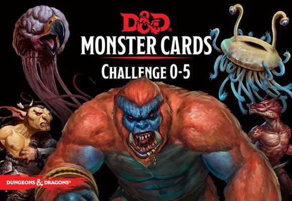 Dungeons & Dragons 5th Edition: Monster Cards Challenge 0 - 5 Deck