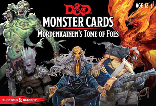 Dungeon & Dragons 5th Edition: Monster Cards - Mordekainen's Tome of Foes