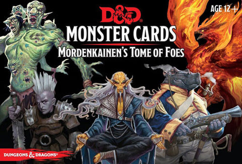 Dungeon & Dragons 5th Edition: Monster Cards - Mordekainen's Tome of Foes