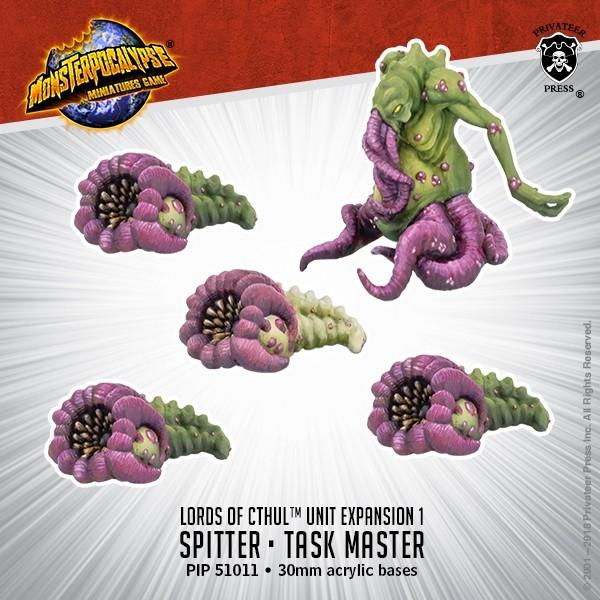 Monsterpocalypse: Lords of Cthul- Spitter & Task Master