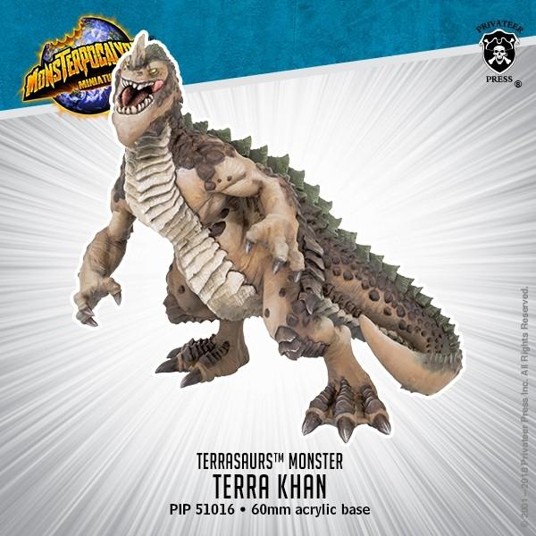Monsterpocalypse: Terrasaur- Terra Khan
