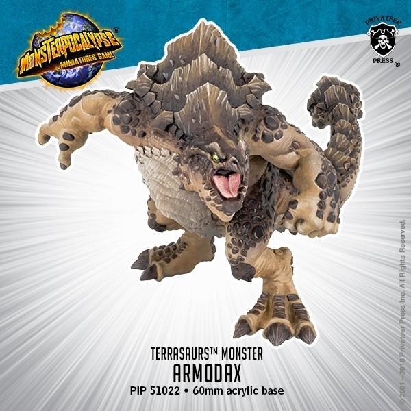 Monsterpocalypse: Terrasaur- Armodax