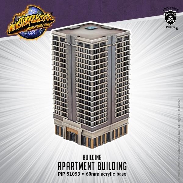 Monsterpocalypse: Building- Apartment Building