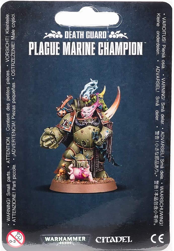 Warhammer 40K: Death Guard - Plague Marine Champion