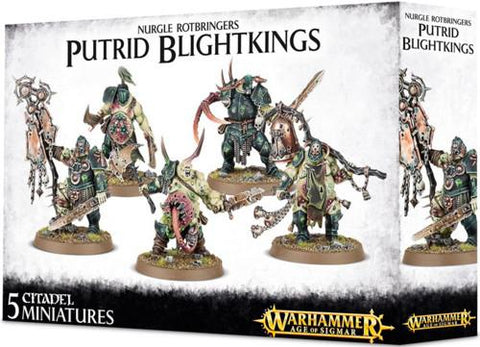 Age of Sigmar: Nurgle Rotbringers - Putrid Blightkings