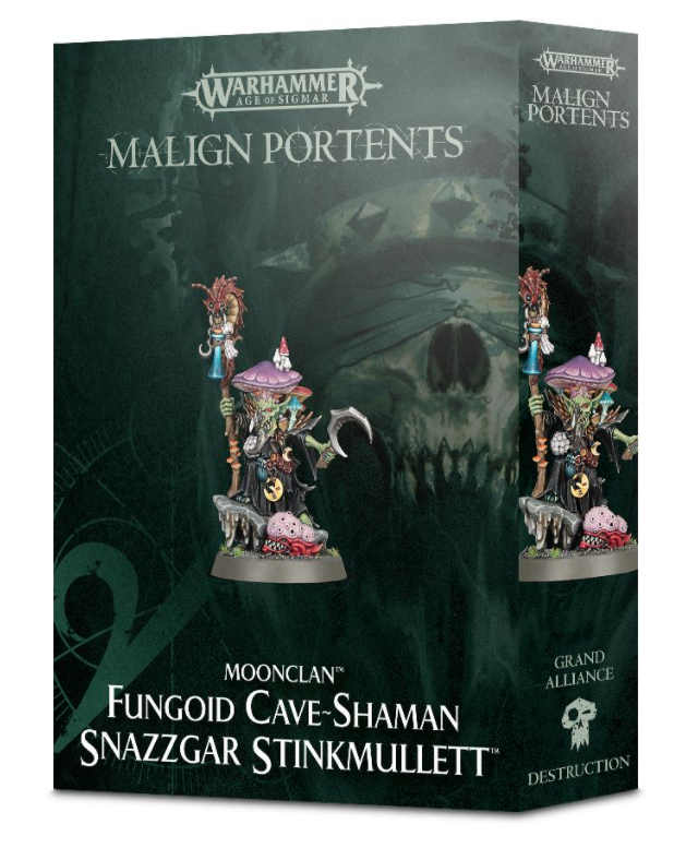 Age of Sigmar: Moonclan - Fungoid Cave-Shaman Snazzgar Stinkmullett