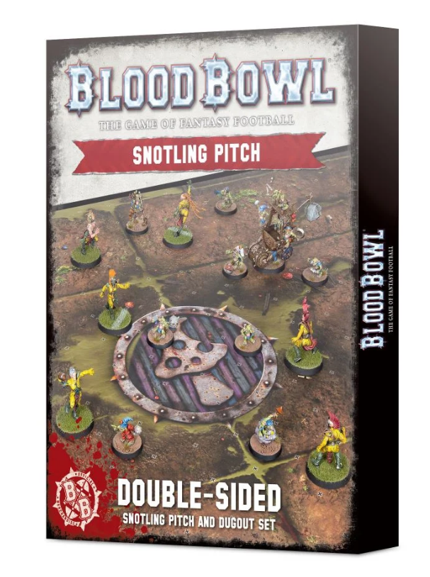 Blood Bowl: Snotling Team Pitch and Dugout Set