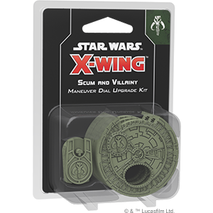 X-Wing 2.0: Scum and Villainy Maneuver Dial Upgrade Kit