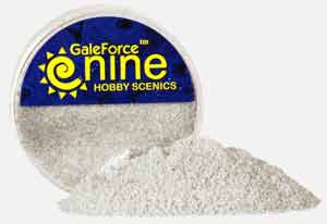 Hobby Round: Tundra/ Ash Flock Foundation