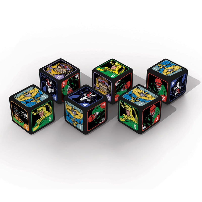 Marvel Villains Dice Set (6 d6)