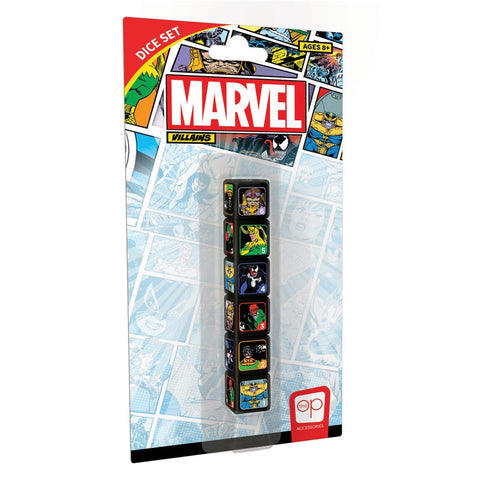 Marvel Villains Dice Set (6 d6)