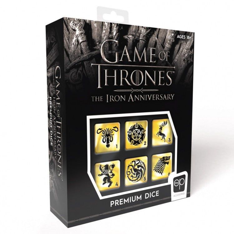 Premium Dice Set: Game of Thrones (Six d6)