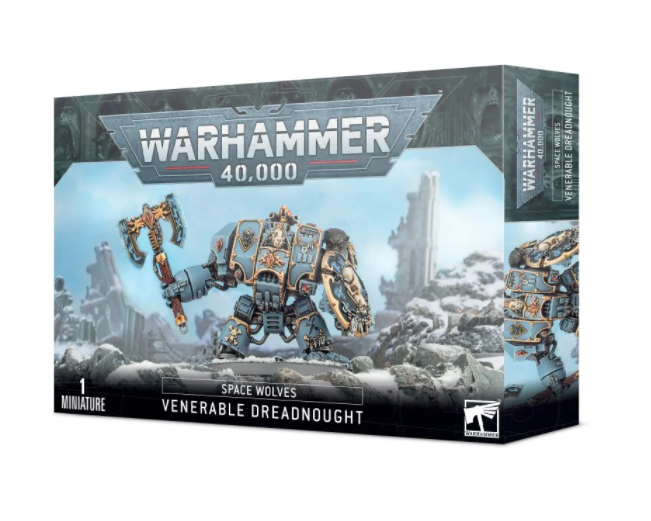 Warhammer 40K: Space Wolves - Venerable Dreadnought