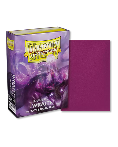 Dragon Shield Sleeves: Japanese DUAL- Matte Wraith (60 ct.)
