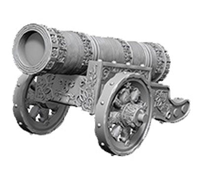Deep Cuts Unpainted Miniatures: Large Cannon