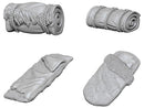 WizKids Deep Cuts Unpainted Miniatures: Bedrolls